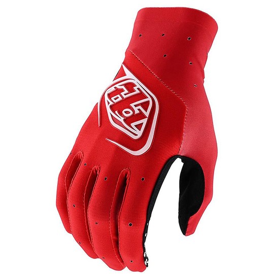 Troy Lee Design SE Ultra Red Cross Enduro Motorcycle Gloves