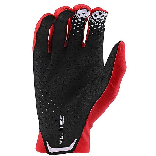 Troy Lee Design SE Ultra Red Cross Enduro Motorcycle Gloves