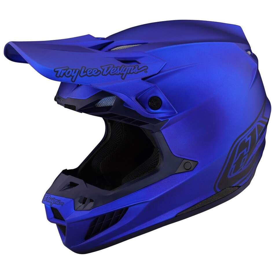 Troy Lee Design SE5 ECE COMPOSITE WMIPS CORE Cross Enduro Motorcycle Helmet Blue