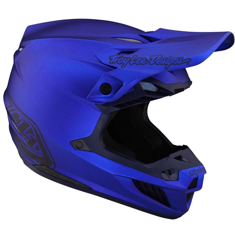 Troy Lee Design SE5 ECE COMPOSITE WMIPS CORE Cross Enduro Motorcycle Helmet Blue