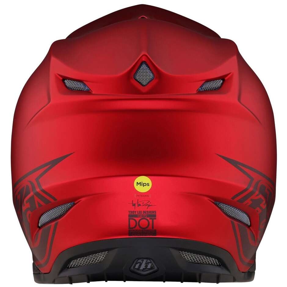 Troy Lee Design SE5 ECE COMPOSITE WMIPS CORE Cross Enduro Motorradhelm Rot