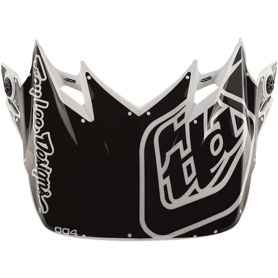 Troy Lee Design Visière pour Casque SE4 Polyacrylite FACTORY Blanc