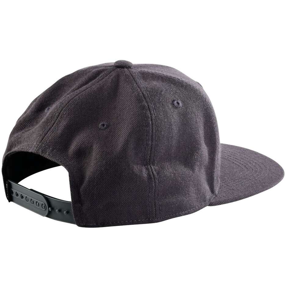 Troy Lee Designs 9FIFTY SNAPBACK HAT SLICE Cap Dark Grey / Charcoal