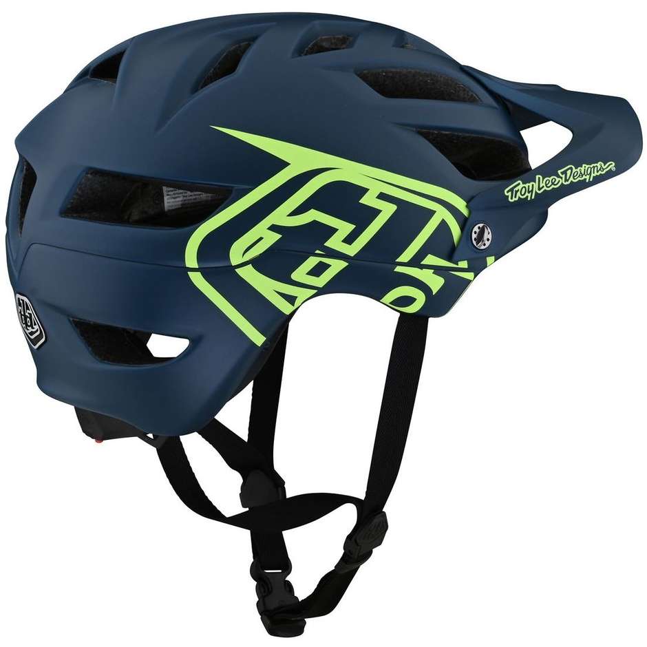 Troy Lee Designs A1 DRONE Marine Green Bicycle Helmet