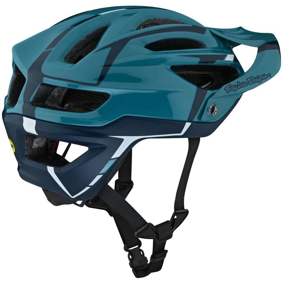 Troy Lee Designs A2 SLIVER Marine MTB Bike Helmet