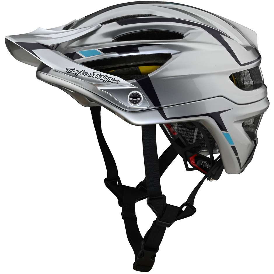 Troy Lee Designs A2 SLIVER MTB Bike Helmet Burgundy Gray