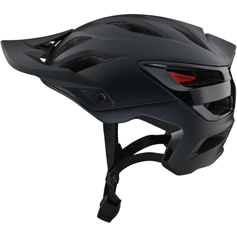 Troy Lee Designs A3 UNO MTB Bicycle Helmet Black