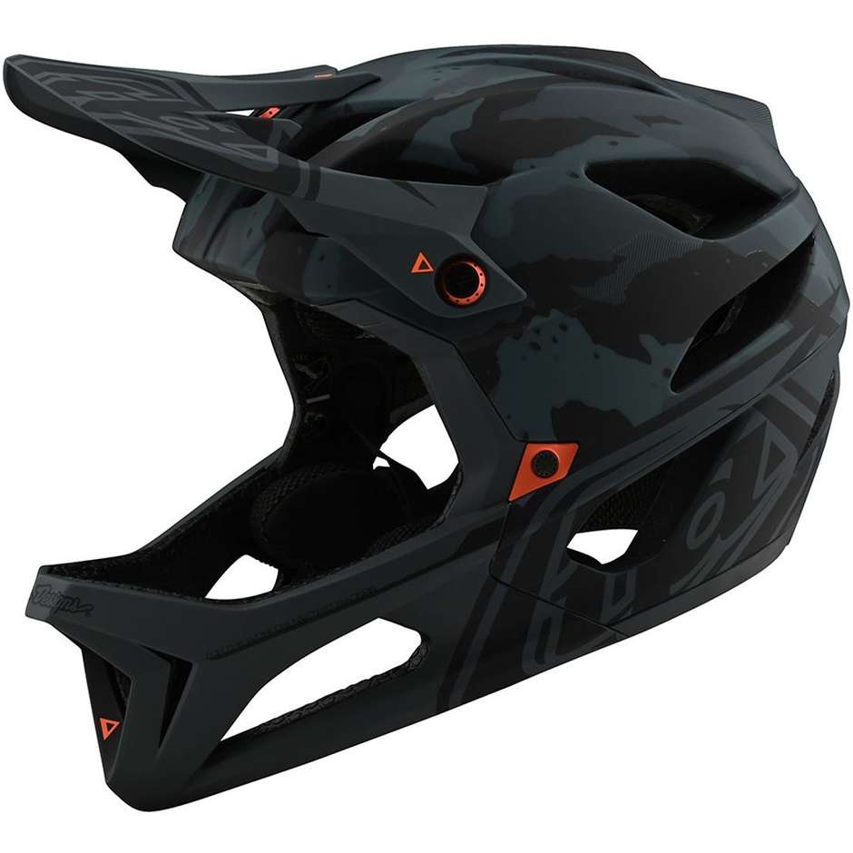 Troy Lee Designs Camo Olive XS Bicycle Helmet