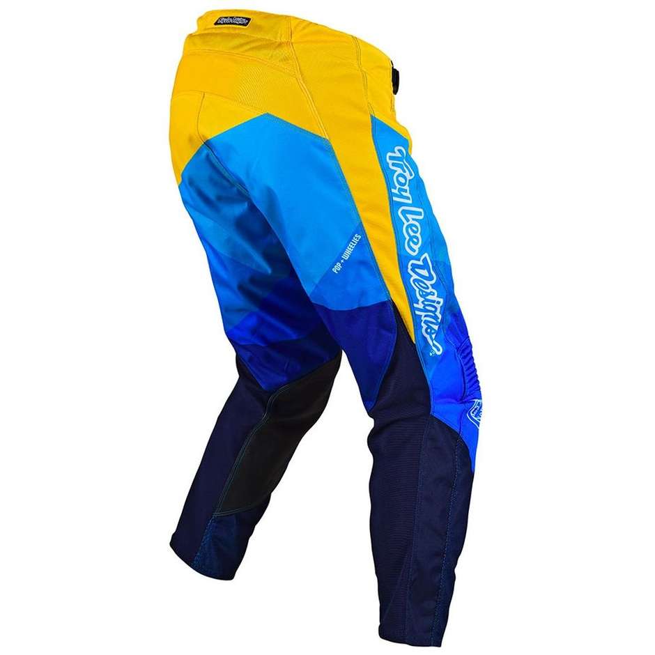 Troy Lee Designs Cross Enduro Moto Pants GP AIR JET Yellow Blue
