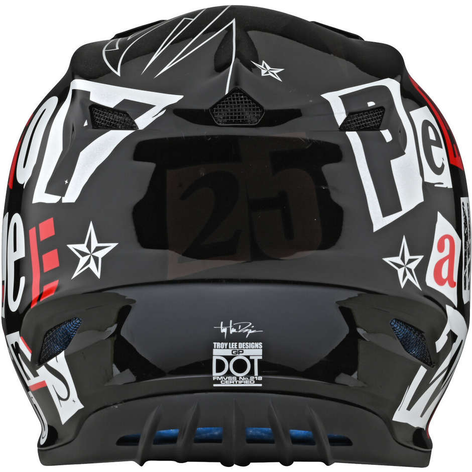 Troy Lee Designs Cross Enduro Motorcycle Helmet GP ANARCHY Black