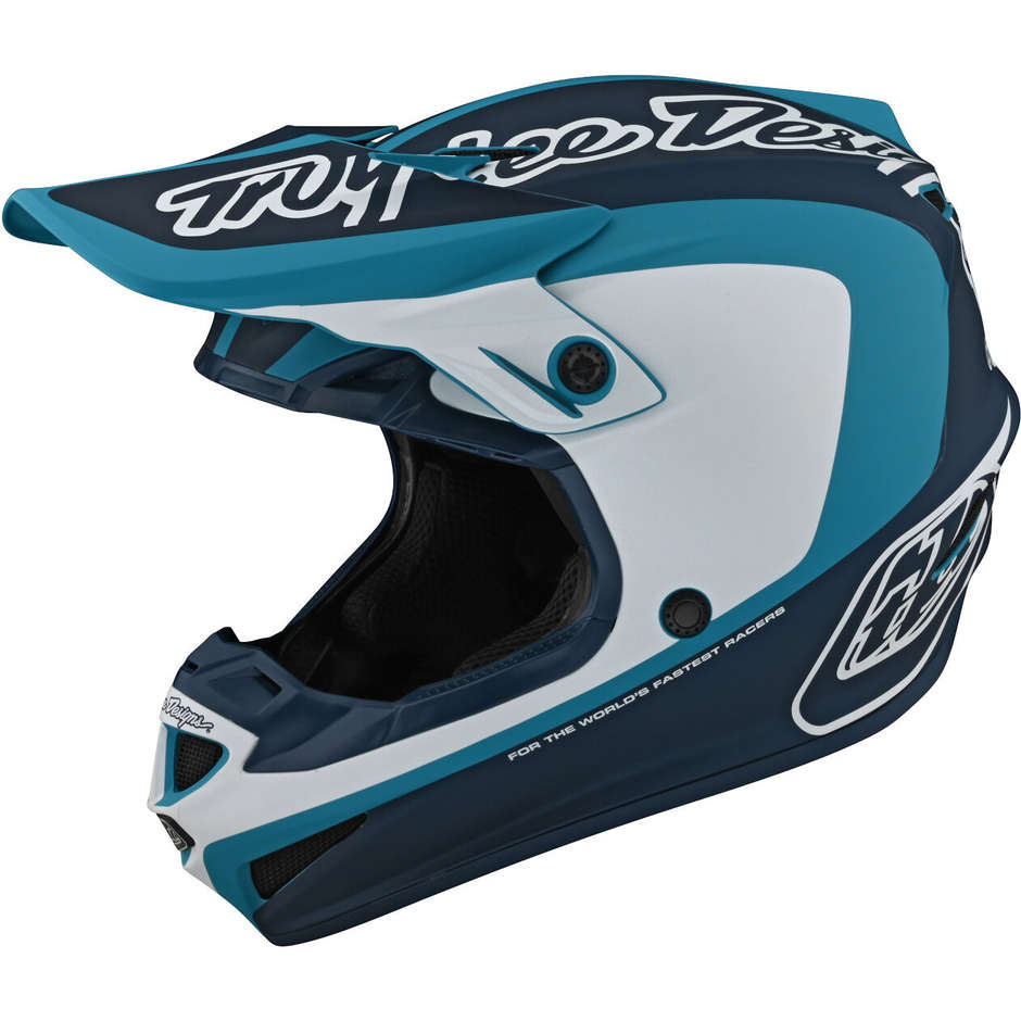 Troy Lee Designs Cross Enduro Motorcycle Helmet SE4 CORSA MARINE