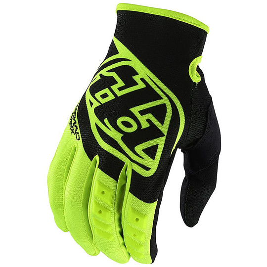 Troy Lee Designs GP Enduro Moto Gloves Yellow Fluo