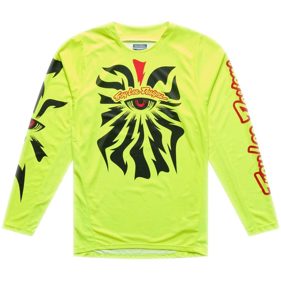 Troy Lee Designs GP Pro Cyclops Jersey Fluorescent Yellow