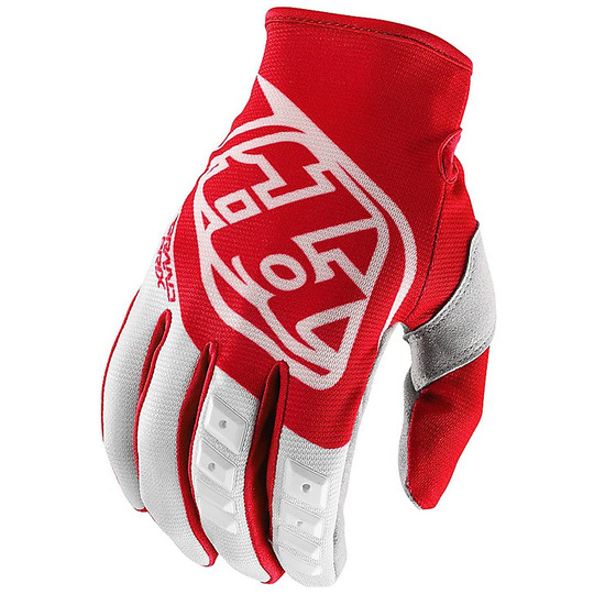Troy Lee Designs GP Red Enduro Motorcycle Gloves