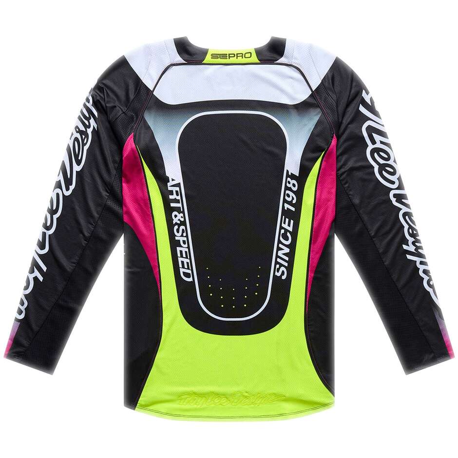 Troy Lee Designs SE Pro Salvo Jersey Schwarz/Weiß