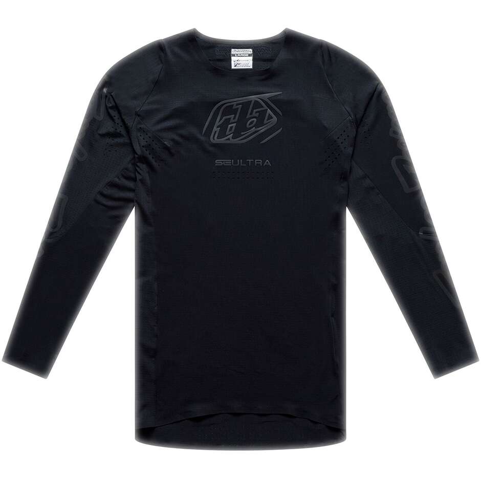 Troy Lee Designs SE Ultra Mono Schwarzes Trikot