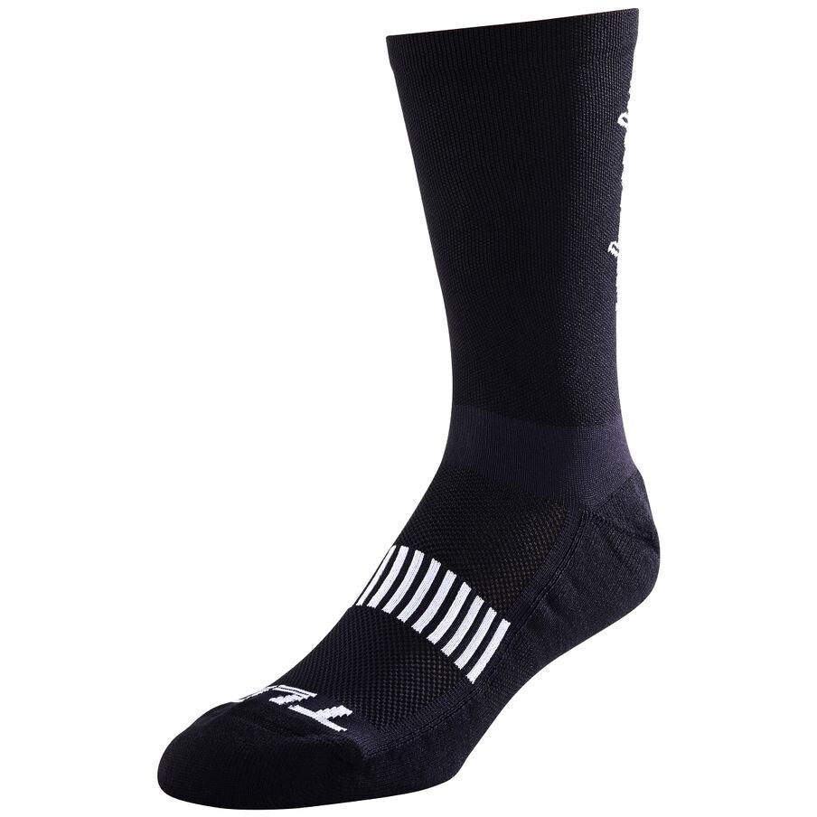 Troy Lee Designs Signature Performance Fahrradsocken Schwarz