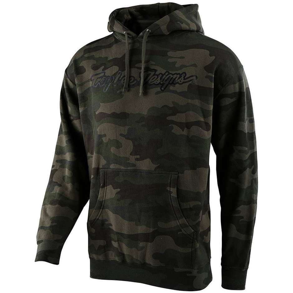 Troy Lee Designs SIGNATURE PO Forest Camo Casual Hoodie