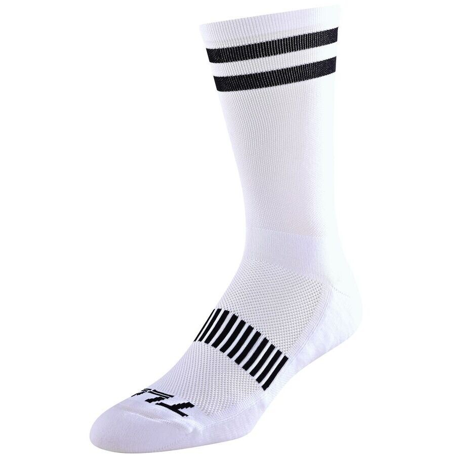 Troy Lee Designs Speed Performance Weiße Fahrradsocken