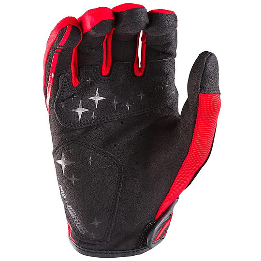 Troy Lee Designs XC Red Cross Enduro Motorcycle Gloves