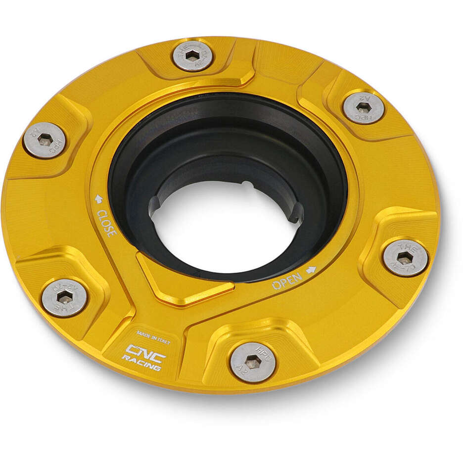 TSB12 Tankdeckel - GEAR CNC Racing Goldflansch
