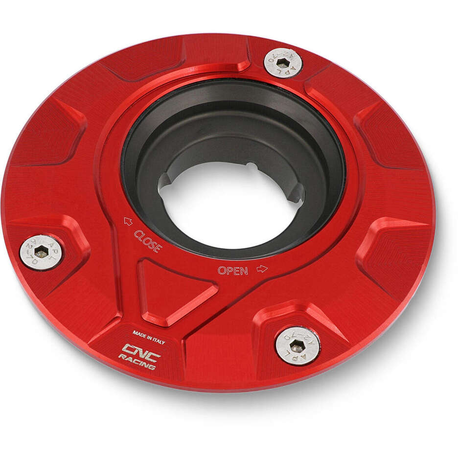 TSB13 Tankdeckel - GEAR CNC Racing Flange Rot