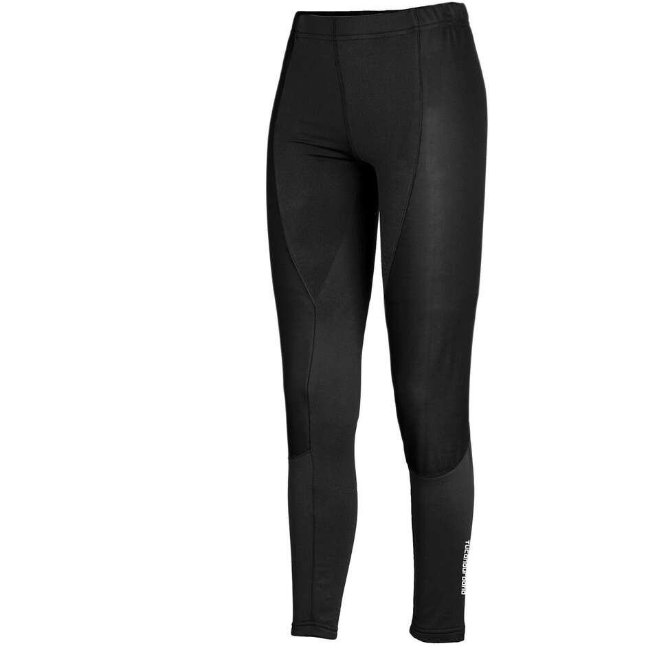 Tucano Urbano 6677 DOWNSPEED LADY Women's Thermal Technical Pants Black