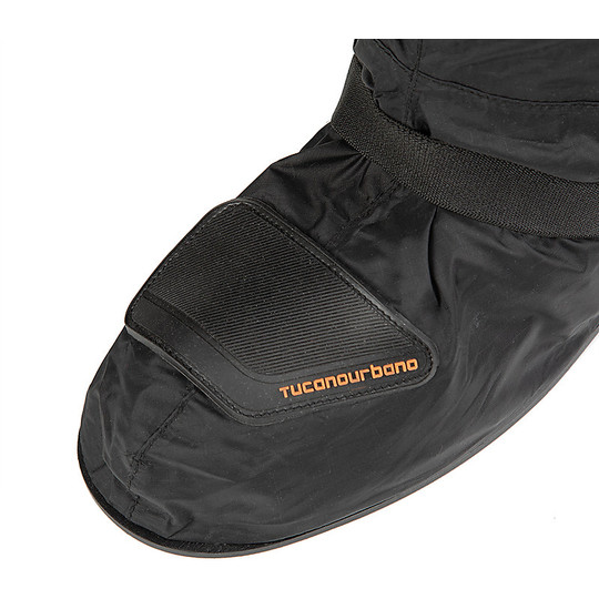 Tucano Urbano 718p NANO PLUS Motorcycle Rain Shoe Covers Black