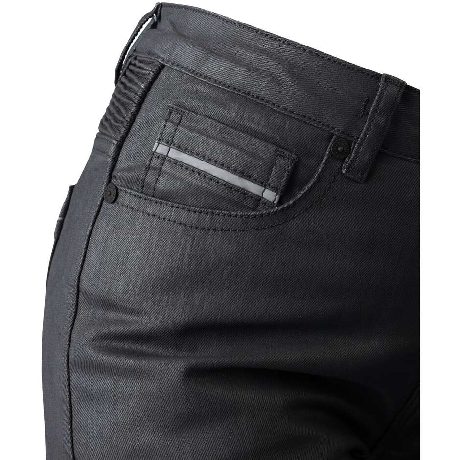 Tucano Urbano 8289WF559 ELETTRA Black Motorcycle Jeans