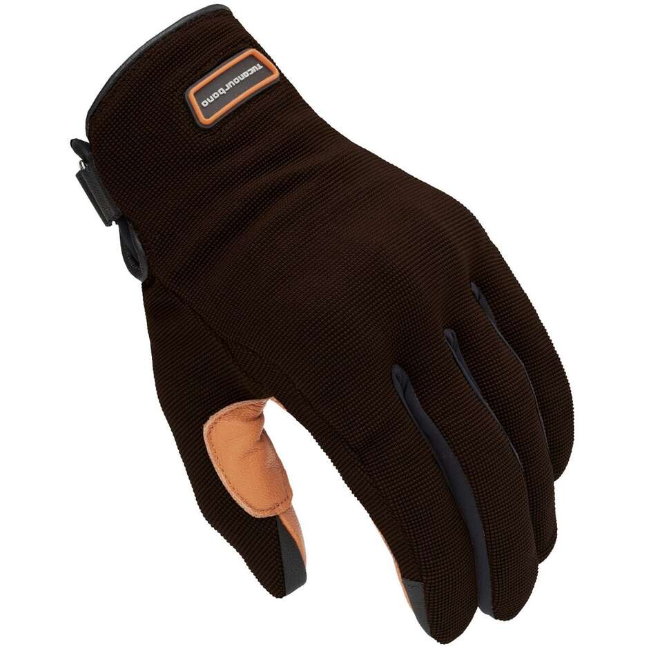 Tucano Urbano 9117HU EDEN Brown motorcycle gloves