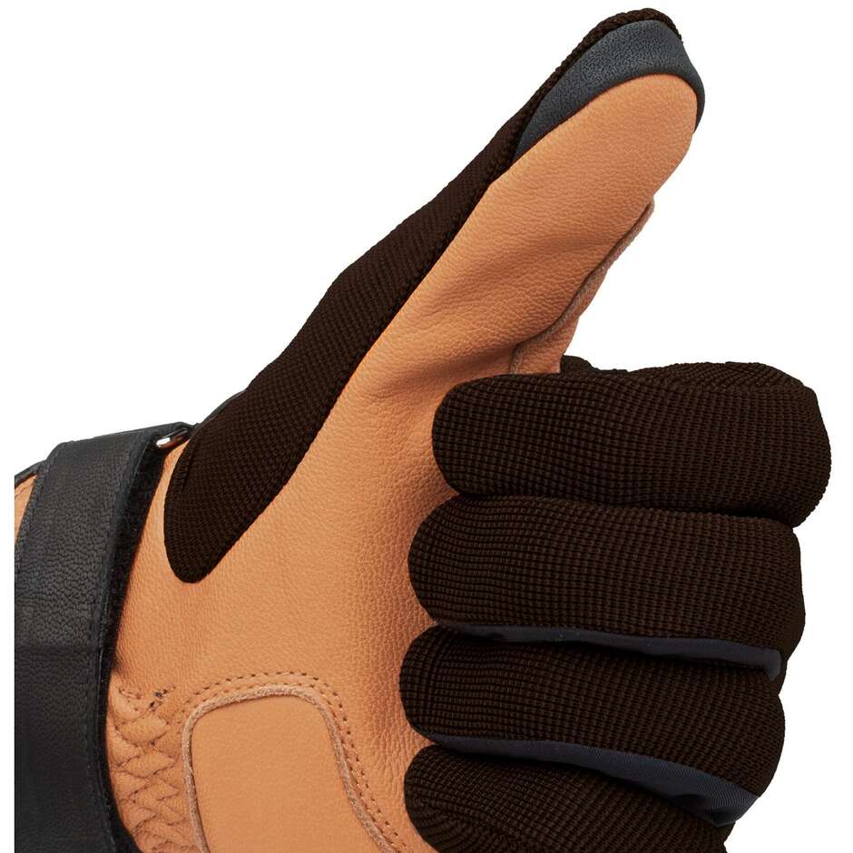 Tucano Urbano 9117HU EDEN Brown motorcycle gloves
