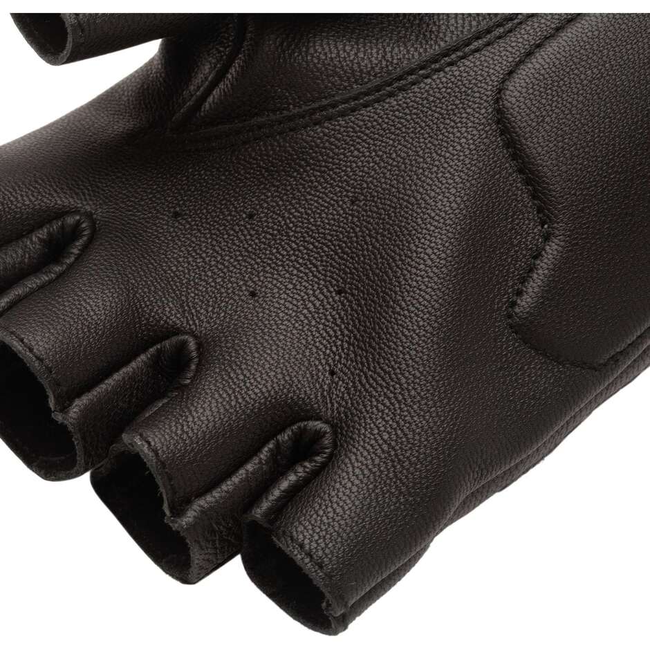 Tucano Urbano 9134 FAB Black Half Finger Motorcycle Gloves