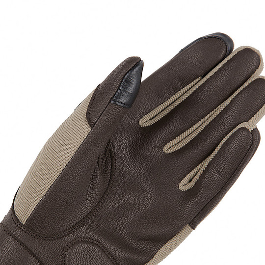 Tucano Urbano 9941W BOB Lady Vintage Motorcycle Leather and Fabric Gloves