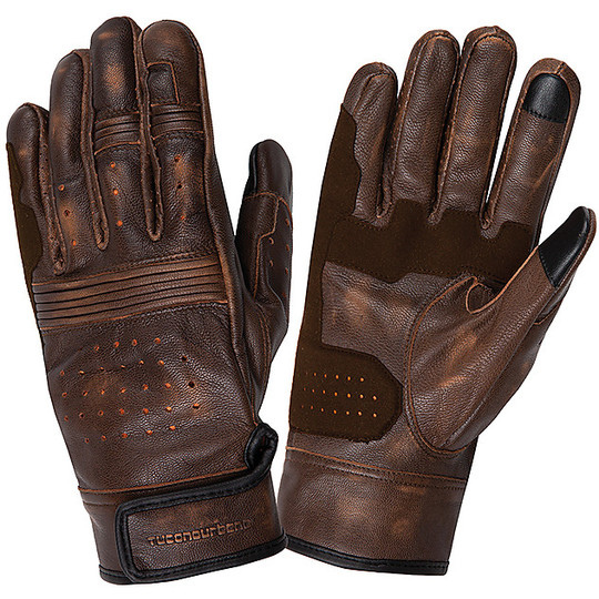 Tucano Urbano 9951U Vintage Custom Leather Motorcycle Gloves