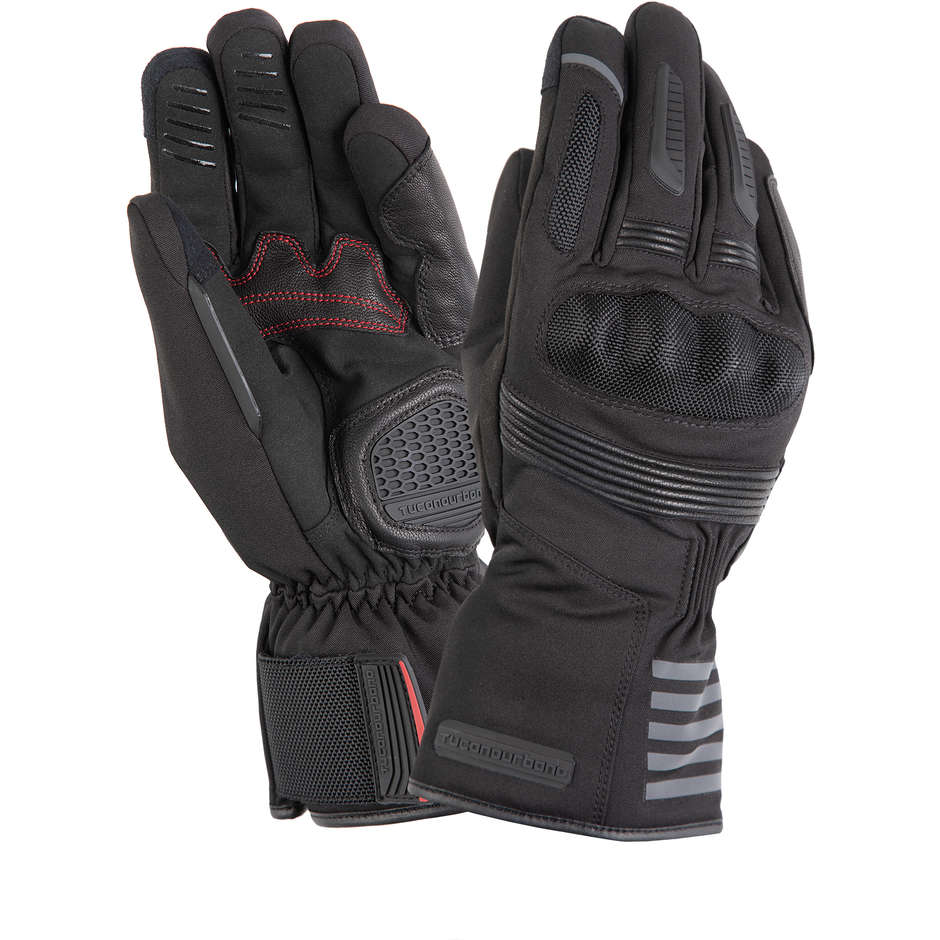 Tucano Urbano 9979hm WRK Black Motorcycle Gloves