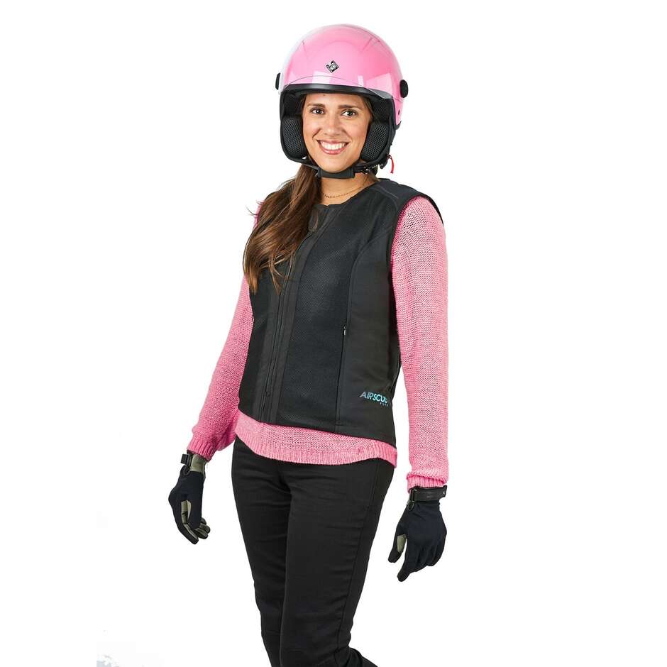 Tucano Urbano Airbag moto femme 8251WF512 AIRSCUD FLEX LADY Noir