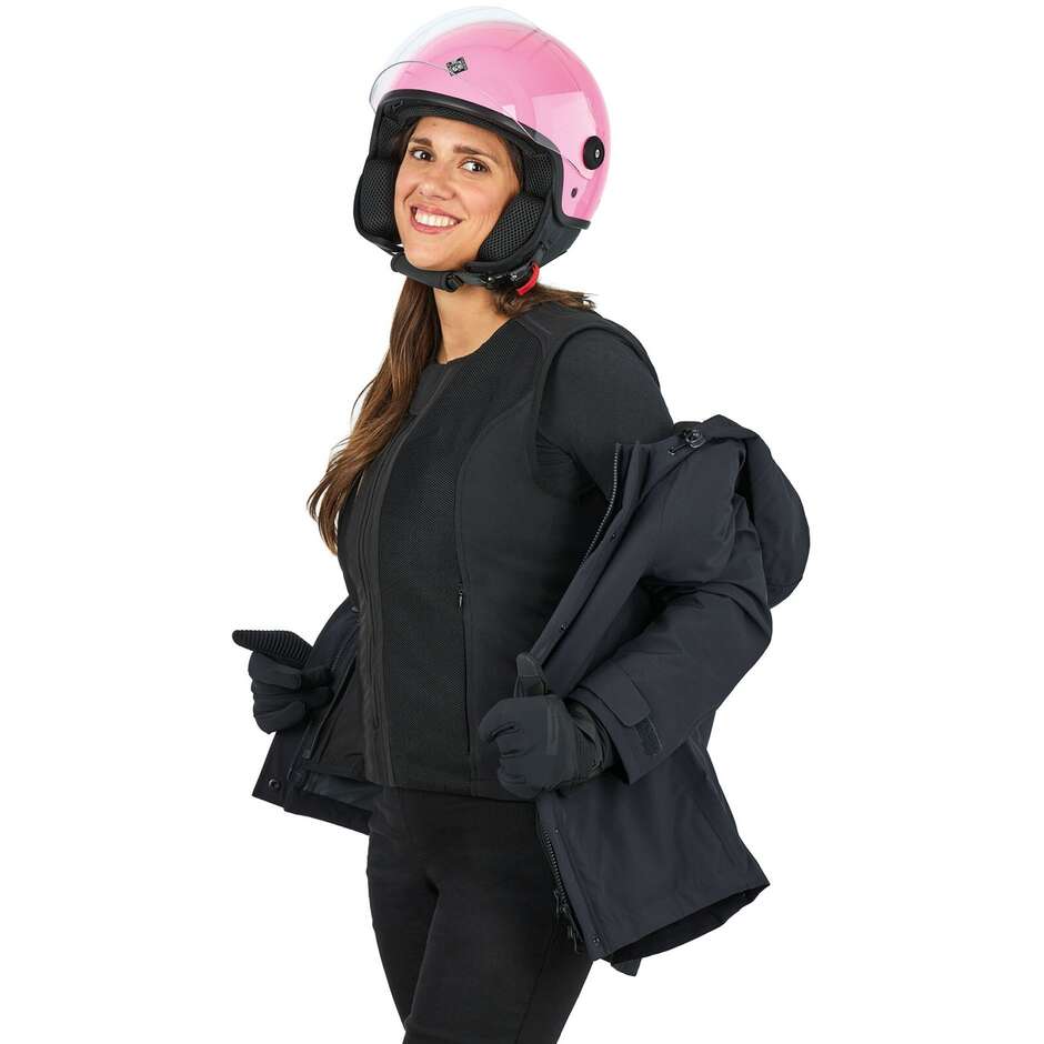 Tucano Urbano Airbag moto femme 8251WF512 AIRSCUD FLEX LADY Noir