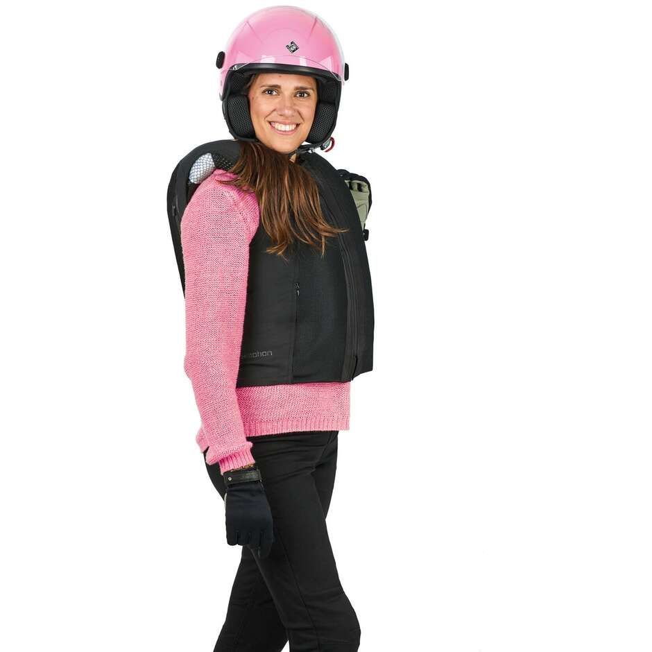 Tucano Urbano Airbag moto femme 8251WF512 AIRSCUD FLEX LADY Noir