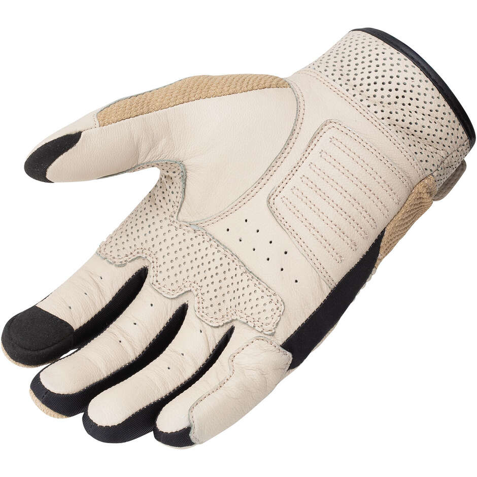 Tucano Urbano ANDREW CE Leder Motorradhandschuhe Sand