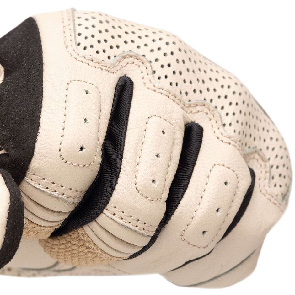 Tucano Urbano ANDREW CE Leder Motorradhandschuhe Sand
