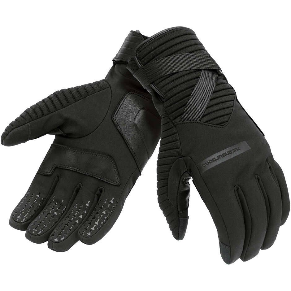 Tucano Urbano BREAK HYDROSCUD Black Winter Motorcycle Gloves