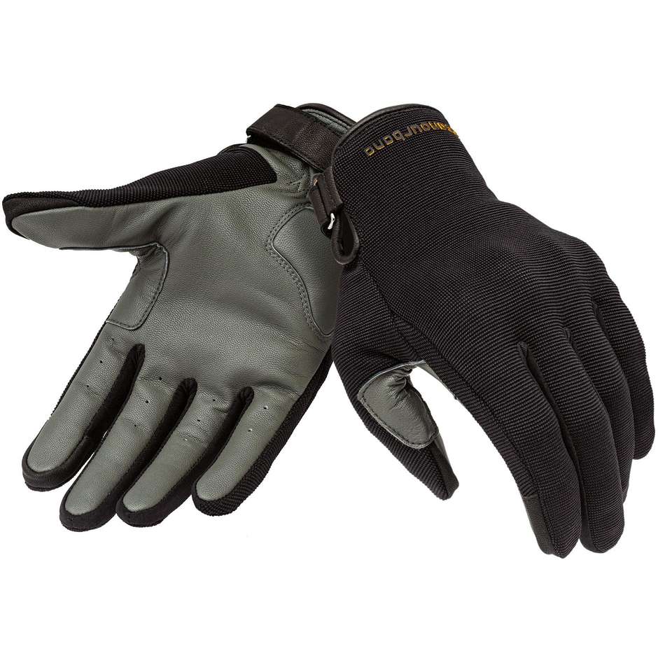 Tucano Urbano EDEN Motorcycle Gloves Black Gray