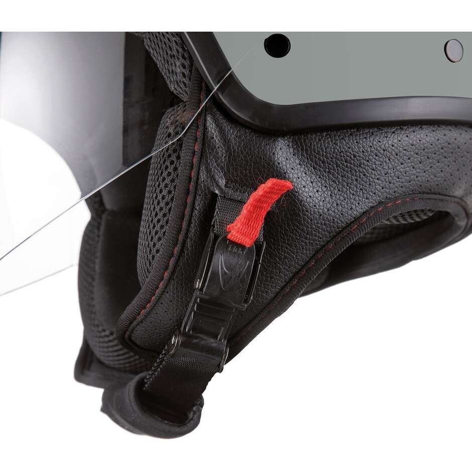 Tucano Urbano EL'METTIN 6.0 Nardo Grey Gloss Jet Motorradhelm