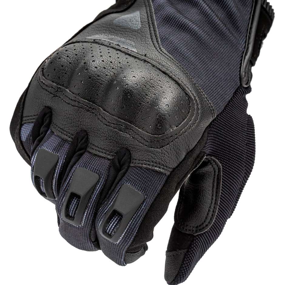 Tucano Urbano Fabric Motorcycle Gloves STACCA Black Black