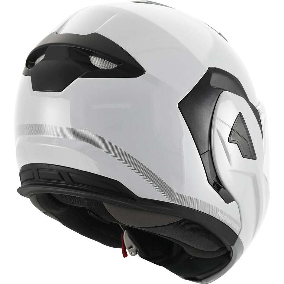 Tucano Urbano FASTFLIP Modular Motorcycle Helmet P/J Glossy White