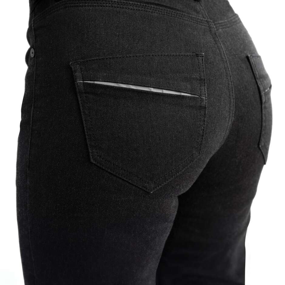 Tucano Urbano Jean moto femme 8288WF562 LEVANTE noir