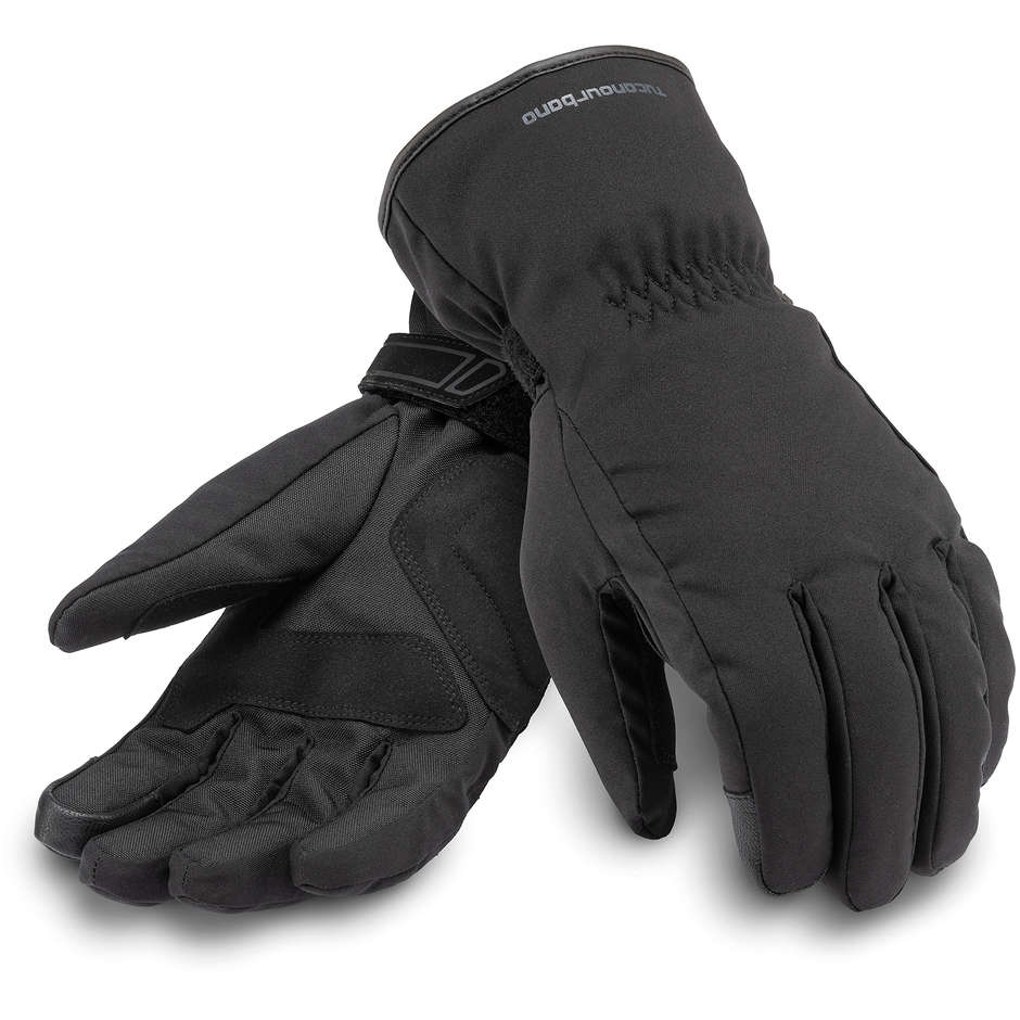 Tucano Urbano PASSWORD 3G Black Fabric Motorcycle Gloves