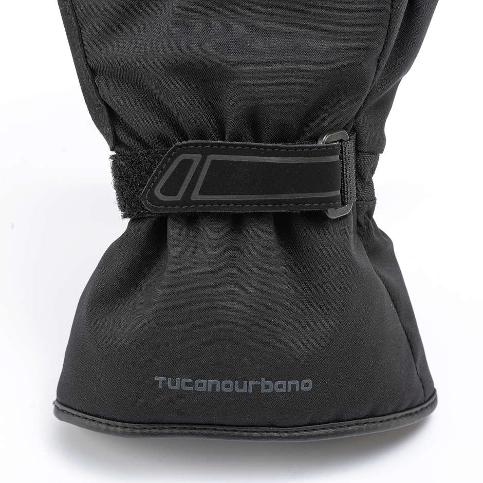 Tucano Urbano PASSWORD PLUS Black Fabric Motorcycle Gloves