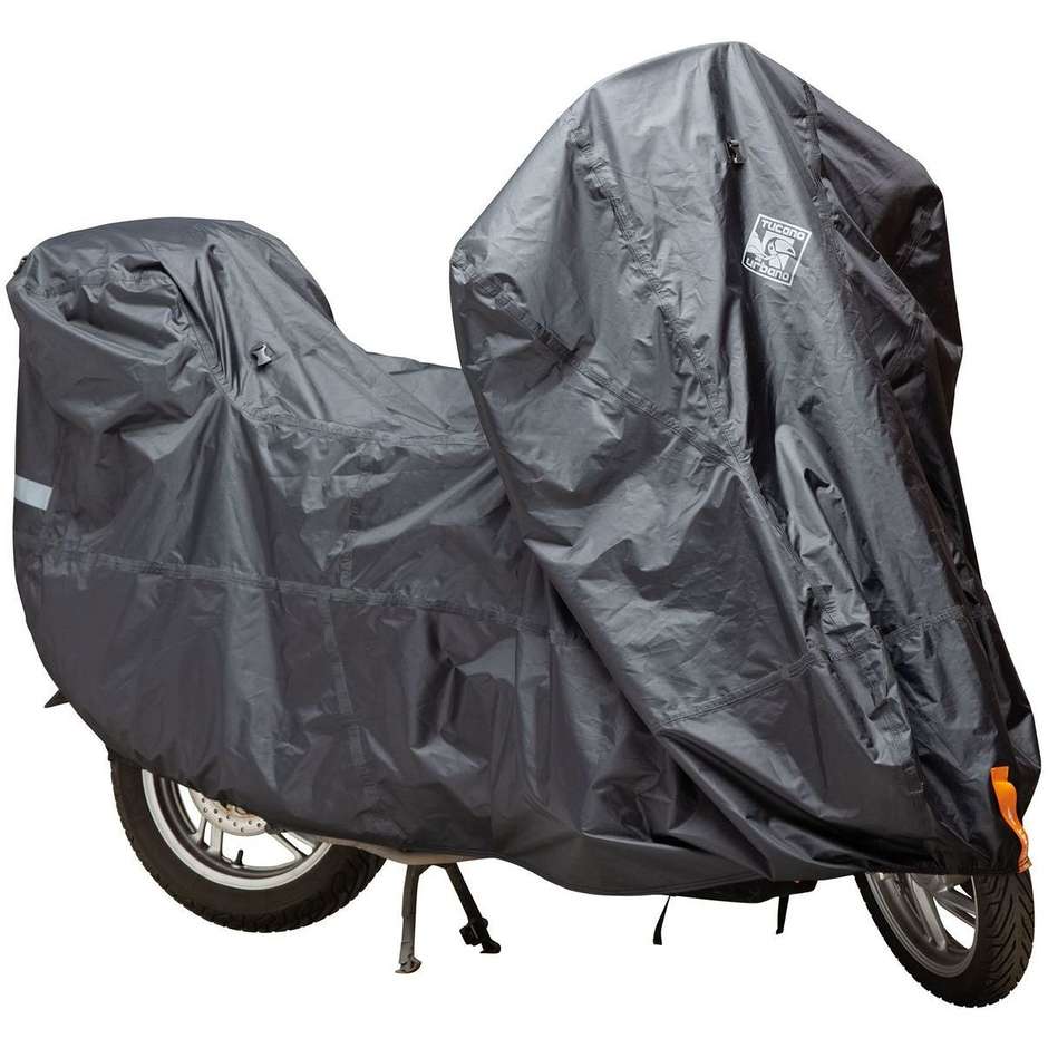 Tucano Urbano SUPER RIPARO Scooter Cover For Scooter with top case and windshield Black