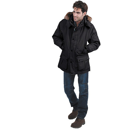 Tucano Urbano Veste Moto Imperméable Modèle Parka T Noir